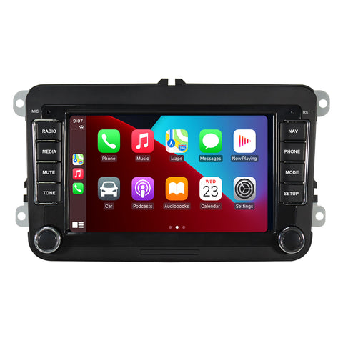 Car electronics Bluetooth car stereowith wireless Apple carplay and Android auto for mass passat polo golf Beetle Amarok Touran