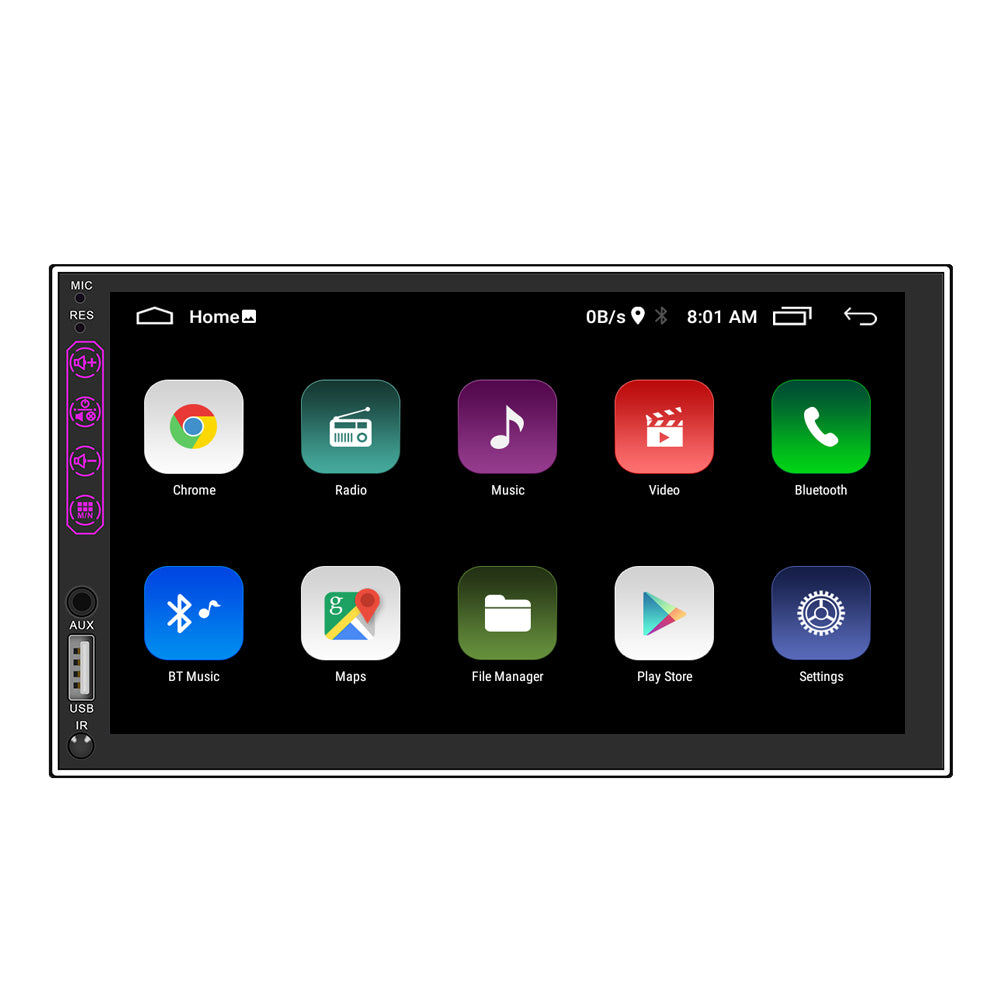 Car stereo manufacturer double din android car radio wireless carplay
