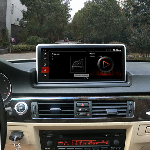 Car stereo system GPS Navigation for bmw e90 e91 e92 e93 with Wireless carplay and Android auto 8 core 10.25 inch ips touch screen supports wifi image link compatible with the original vehicle system