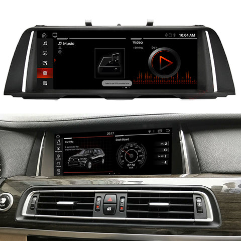 Bmw apple carplay bluetooth car radio for bmw5 series F10 F11 supports wifi navigation mirror link aux