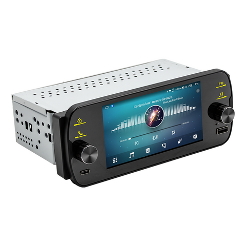 5 Inch Universal FM BT Single Din Android 13 Car MP5 Player With Wireless Carplay and Android Auto