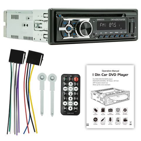 Car stereo factory car dvd player single din car radio FM radio car mp3 player
