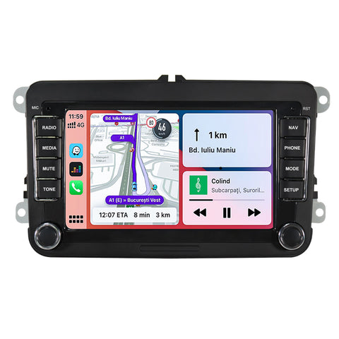 Car electronics Bluetooth car stereowith wireless Apple carplay and Android auto for mass passat polo golf Beetle Amarok Touran