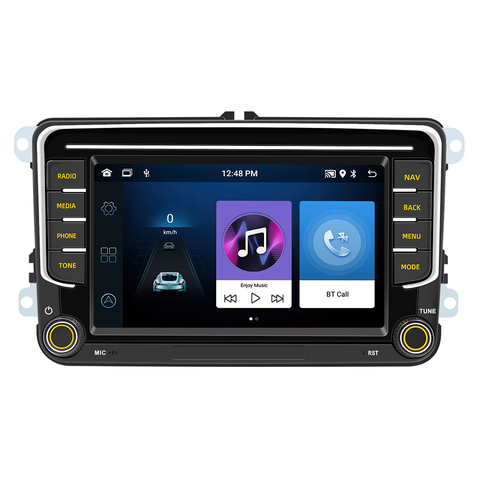 Double 2 Din Android 13 Gps Touch Screen Stereo Car Radio Player Fit for vw Polo passat jetta Golf Mk5