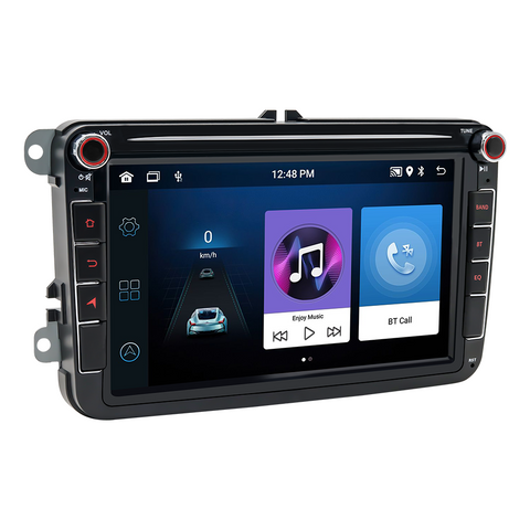 Car Radio for VW Android 13 Multimedia 8" Inch Touch Screen Navigation Media Car Stereo With Carplay And Android Auto