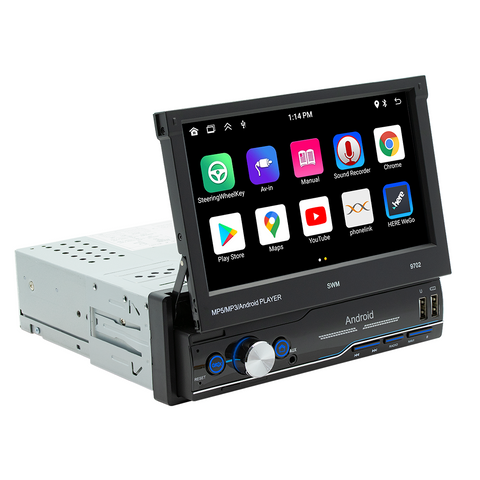 Android 13 Car stereo wholesale 7 inch Single Din Multimedia Car Stereo GPS Navigation Radio Support WIFI