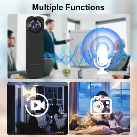 HD Action camera Aperture F2.5 infrared night vision high-definition recording suitable for daily recording