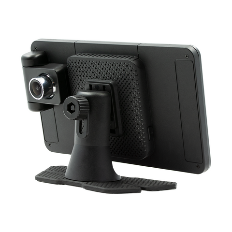 Portable Dual Camera 7 Inch Screen Car Black Box Adjustable Desktop DASH CAM DVR With Carplay and Android Auto