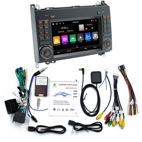 Android Car stereo bluetooth head unit for Benz b200 2008-2017 with wireless carplay and Android auto function GPS navigation wifi