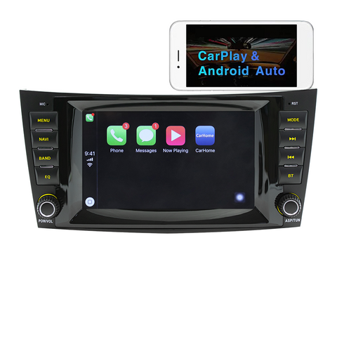 Car Multimedia Player For W211 IPS Screen Android 13 Wireless Carplay and Wireless Android Auto DSP wifi gps