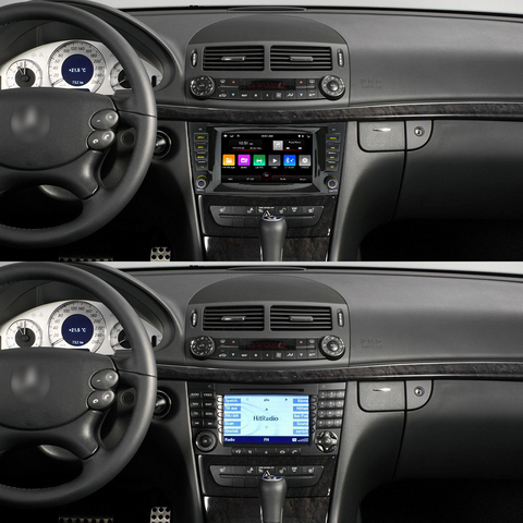 Car Multimedia Player For W211 IPS Screen Android 13 Wireless Carplay and Wireless Android Auto DSP wifi gps