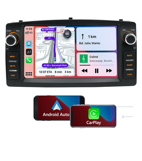 Factory Car Video Player For BYD F3 2005-2013 7 IPS Screen Android 13 Wireless Carplay and Wireless Android Auto DSP wifi gps
