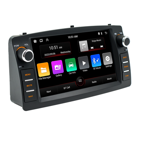 Factory Car Video Player For BYD F3 2005-2013 7 IPS Screen Android 13 Wireless Carplay and Wireless Android Auto DSP wifi gps