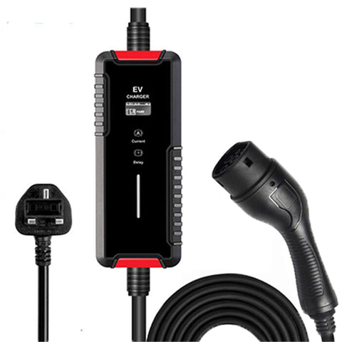 EV Charger Custom Portable Car Charger Portable Charger 1.7KW to 7KW 13A 16A 32A