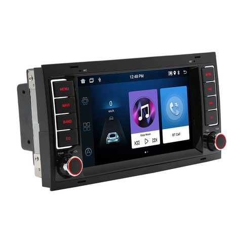 Business carlay screen for vw touareg 2004-2010  Android 13 7 inch ips screen gps navigation wifi Bluetooth mirror link RDS FM radio