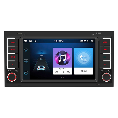 Business carlay screen for vw touareg 2004-2010  Android 13 7 inch ips screen gps navigation wifi Bluetooth mirror link RDS FM radio