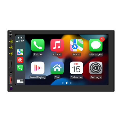 car multimedia player Bluetooth car radio with wireless carplay 7 inch HD screen car mp5 player