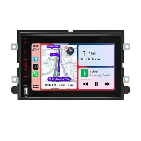 Android 13 bluetooth Car stereo for Ford F150 2007-2014 with wireless carplay and Android auto function GPS navigation wifi