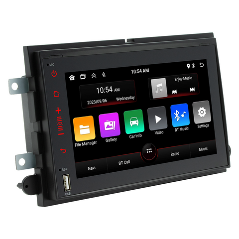 Android 13 bluetooth Car stereo for Ford F150 2007-2014 with wireless carplay and Android auto function GPS navigation wifi