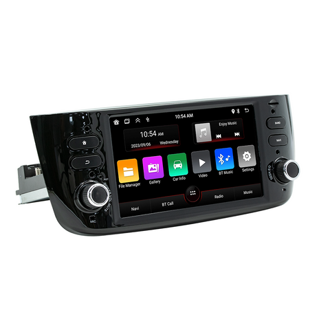 car stereo manufacturer GPS navigation for Fiat Punto 2016 head unit with wireless carplay and Android auto WiFi Bluetooth mirror link RDS FM radio