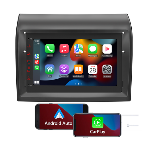 Auto Electronic wholesaler car stereo for FIAT Ducato 2007-2015 radio &nbsp;with wireless carplay and Android auto GPS navigation WiFi Bluetooth mirror link RDS FM