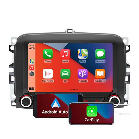 double din car stereo for fiat 500L 2013-2019 7 inch HD screen fm raido Android 13&nbsp;wireless carplay and wireless Android auto2gb+64gb wifi Bluetooth mirror link&nbsp;