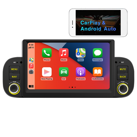 car stereo manufacturer autoradio for Fiat Panda 2013-2020 with wireless carplay and Android auto gps WiFi&nbsp; Bluetooth mirror link