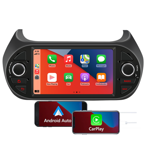 Factory car radio for Fiat Flori 2008-2011 Android 13 7-inch HD touch screen car multimedia player with wireless carplay and Android auto support WiFi Bluetooth GPS navigation mirror link