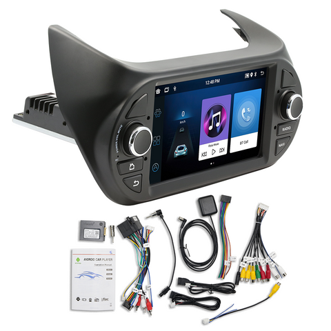 Factory car radio for Fiat Flori 2008-2011 Android 13 7-inch HD touch screen car multimedia player with wireless carplay and Android auto support WiFi Bluetooth GPS navigation mirror link