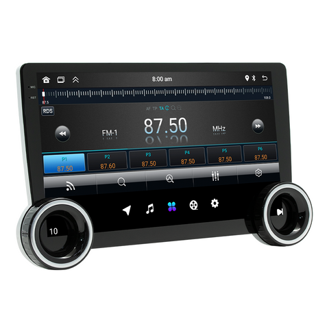 Car Stereo With Wireless Carplay And Android Auto 10.1" IPS 2.5D Player Universal 4 Core Android 13 WIFI Navigation