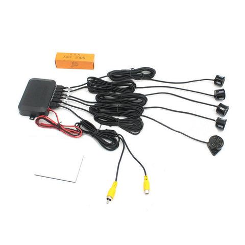 High Quality Waterproof Car Backup Radar Detector Video Parking Sensor Reverse Assistance for Monitor Camera System