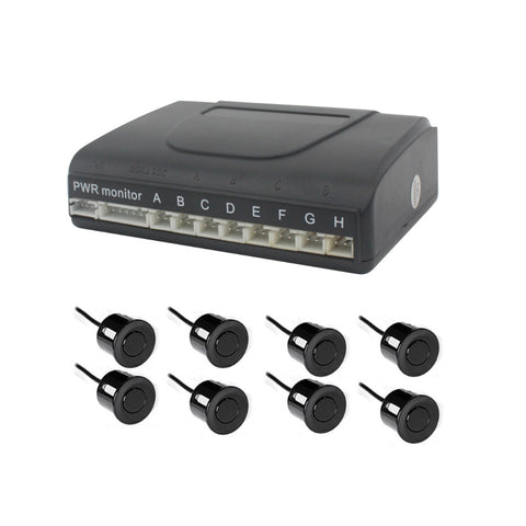 NEW Car Parking Sensor for Car Android Navigation System, With 8 Rear Parking Sensors, Car radar for Car Reversing Aidtem