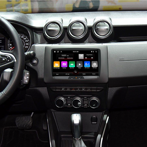 Car stereo wholesale 8-inch carplayscreen for Renault Dacia 2016-2018 car multimedia player with wireless carplay and Android auto GPS navigation WiFi Bluetooth mirror link RDS FM radio