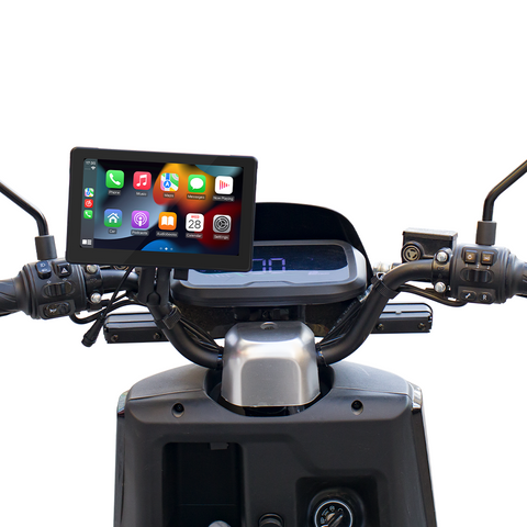 7 Inch IPX7 Waterproof Motorcycle GPS Navigation IPS Smart Screen Wireless Carplay Android Auto