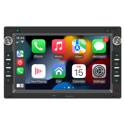 Car Multimedia Player for VW old Passat Car Electronics with Wireless Carplay Android 12 System 7-inch Touch Screen