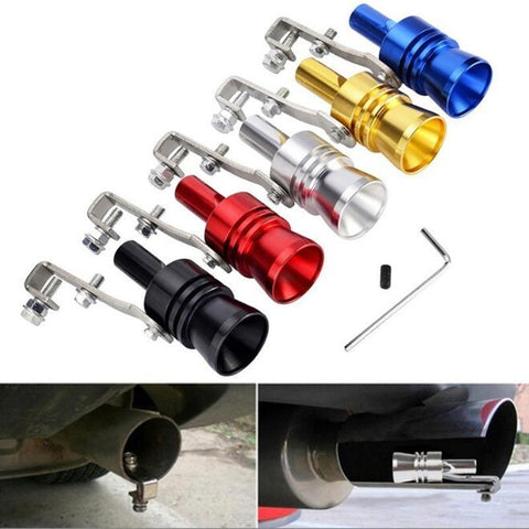 Universal Racing Sound Simulator Car Turbo Sound Whistle Vehicle Refit Device Exhaust Pipe Whistle