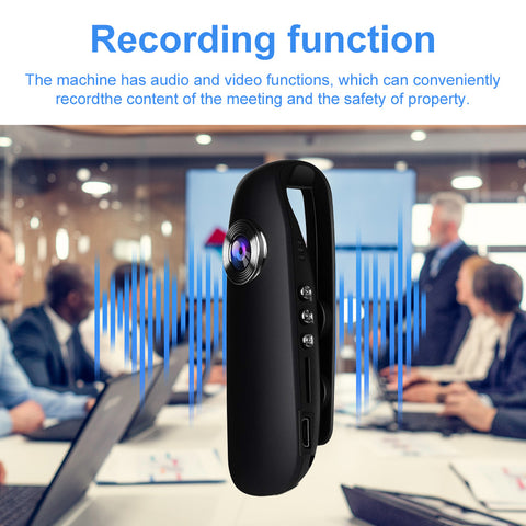 High definition sports camera recording photography ring recording LED light high-definition display screen chest clip camera