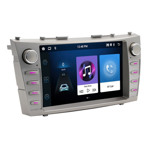 GPS navigation for Toyota Camry 2005-2011 Android 13 7-inch HD touchscreen car stereo with wireless carplay and Android auto support WiFi Bluetooth mirror link