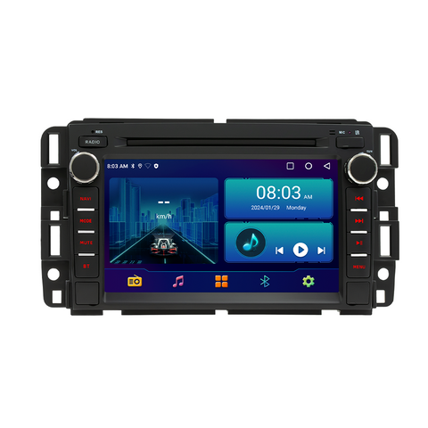 7 Inch 2 Din Android Car Radio for Chevrolet Silverado GMC 2007-2013 Sierra Impala Traverse Avalanche Express Yukon Acadia Savana Carplay