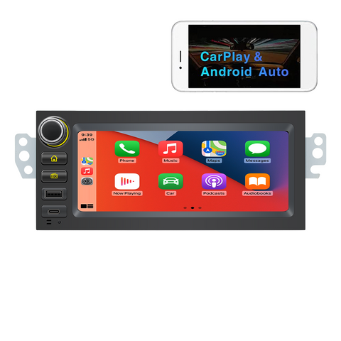 Head Unit for Chevrolet GMC 1995-2002 with Wireless Carplay and Android Auto 7 inch IPS Screen Supports FMAM Raido RDS USB 2.1A Charging Bluetooth 5.0 Reverse Camera Input Mirror Link SWC