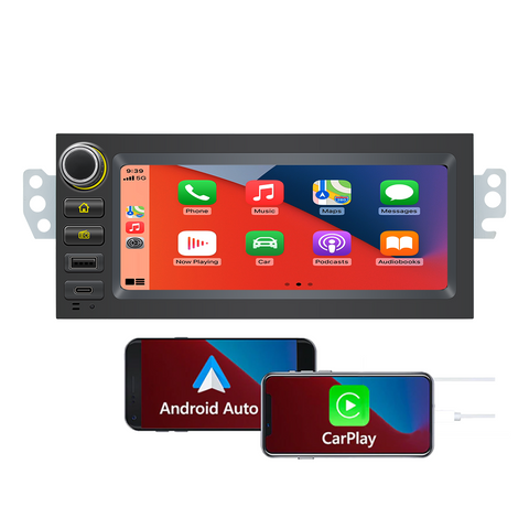 Head Unit for Chevrolet GMC 1995-2002 with Wireless Carplay and Android Auto 7 inch IPS Screen Supports FMAM Raido RDS USB 2.1A Charging Bluetooth 5.0 Reverse Camera Input Mirror Link SWC