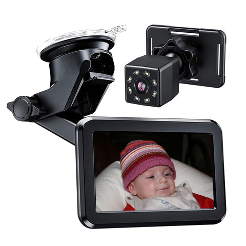 Video Baby cam monitors car rear seat camera interior mirror camera screen