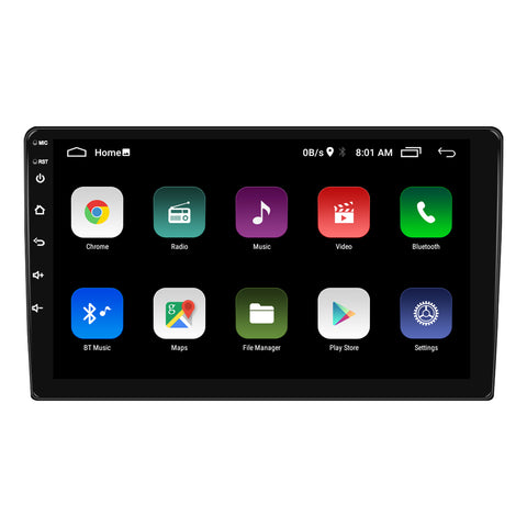 navigation system android car video with wireless apple carplay universal 9 inch IPS 2.5D screen car radio