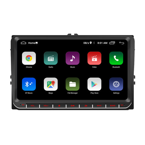 Car Stereo Wholesaler Car Radio Optional Wireless Carplay And Android Auto For VW Golf Polo Beetle Amarok Touran Polo Passat 9 Inch HD Screen